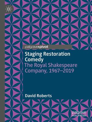 cover image of Staging Restoration Comedy